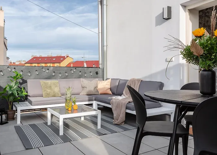 Turnkey I Vineyard Terrace 아파트 프라하