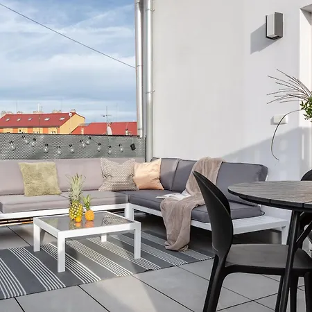 Turnkey I Vineyard Terrace Апартаменты Прага